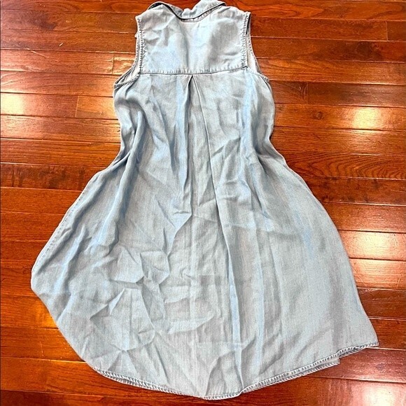 Chambray Denim shirt dress size XS - Picture 3 of 3